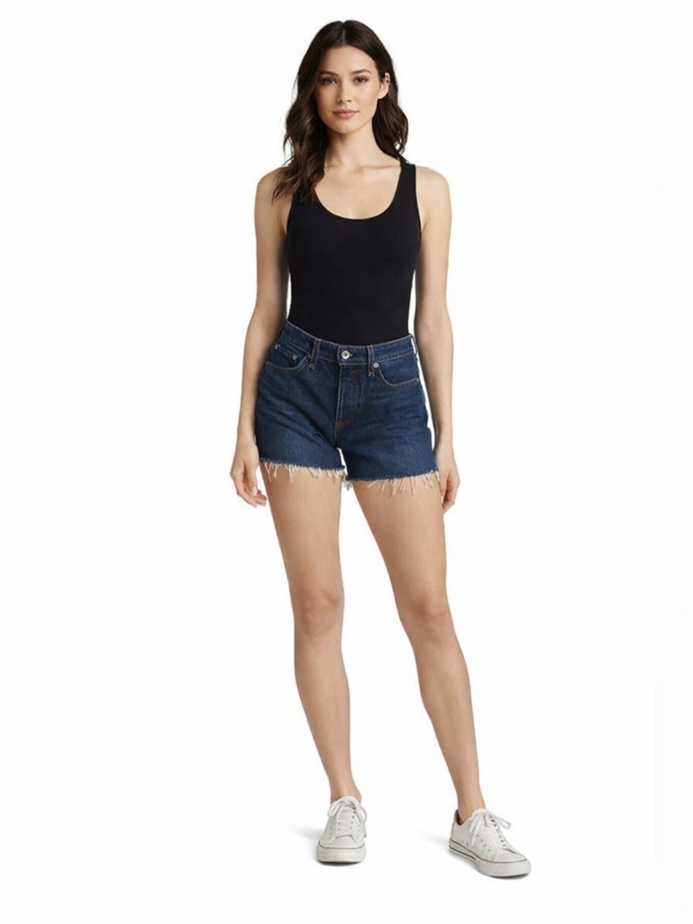 NWT Rag & Bone Cambria Dre Low Rise Jean Dark Wash Shorts